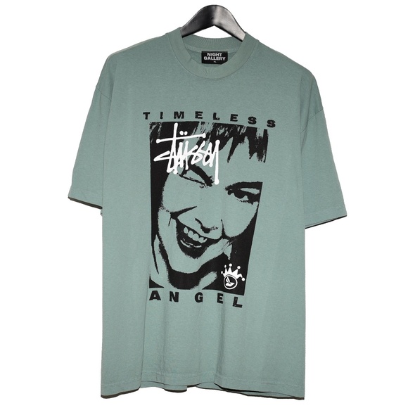 Björk & Goldie Stüssy Tee By Enter The Night Gallery